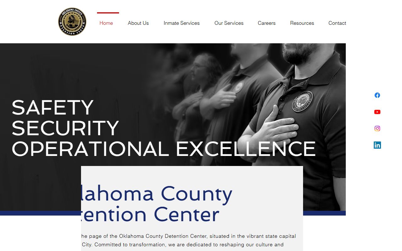 Oklahoma County busted mugshots detention center website