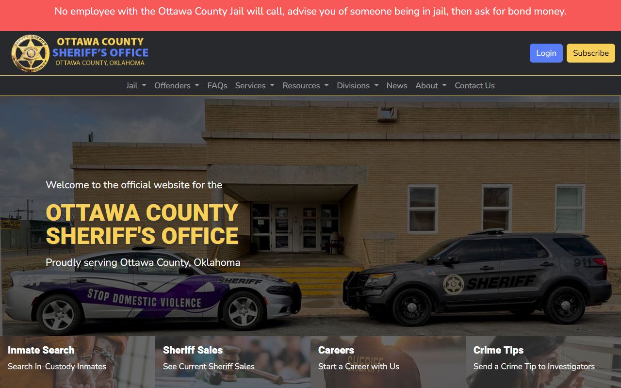 Ottawa County busted mugshots sheriff office website